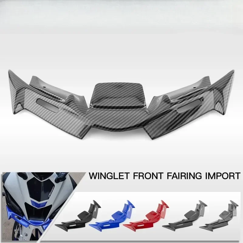 

QIANBAI Suitable for Yamaha R15 V4 2022- Modified Fittings for Front Aerodynamic Fairing Kit for Winglet Motorcycle Fittings