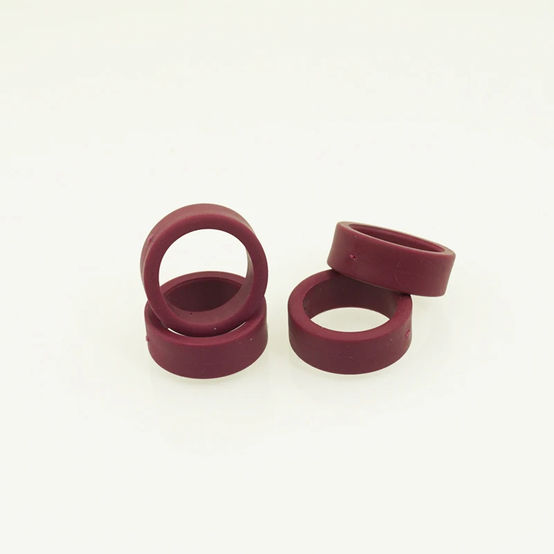 home made Tamiya mini 4wd car racing low friction maroon tryes lettering 4pcs 95208/92387/92140