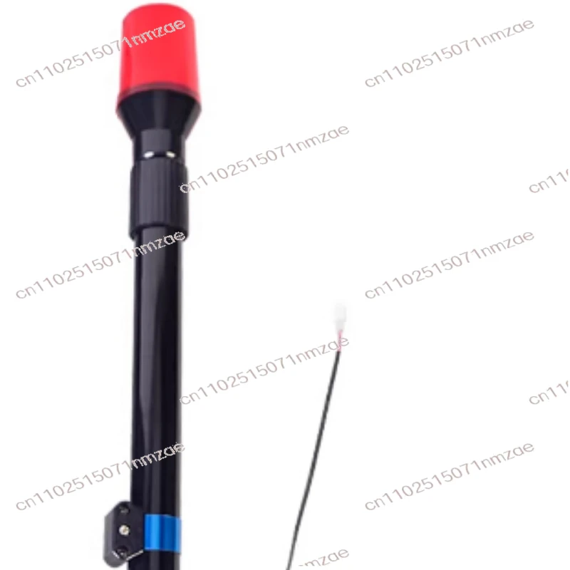 

12V Long Pole Red Blue Flashing Warning Light Outdoor Patrol Electric Vehicle Motorcycle Rear Pole Light LED Warning
