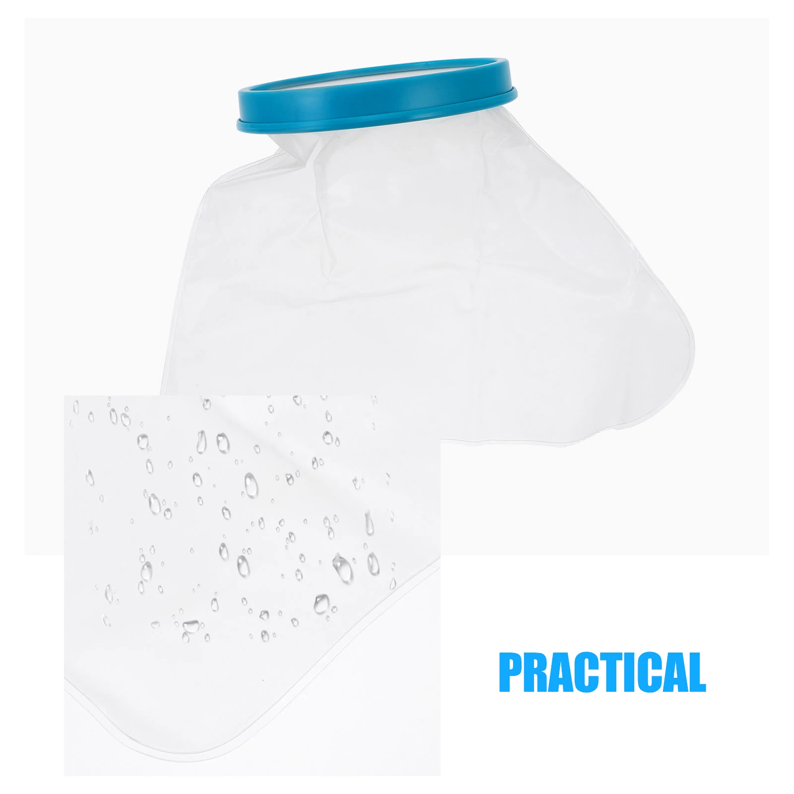

Waterproof Foot Cast Cover Protective Sleeve for Adults Shower Bath Plaster Bandage No Latex Easy Use Hospital Home Recovery