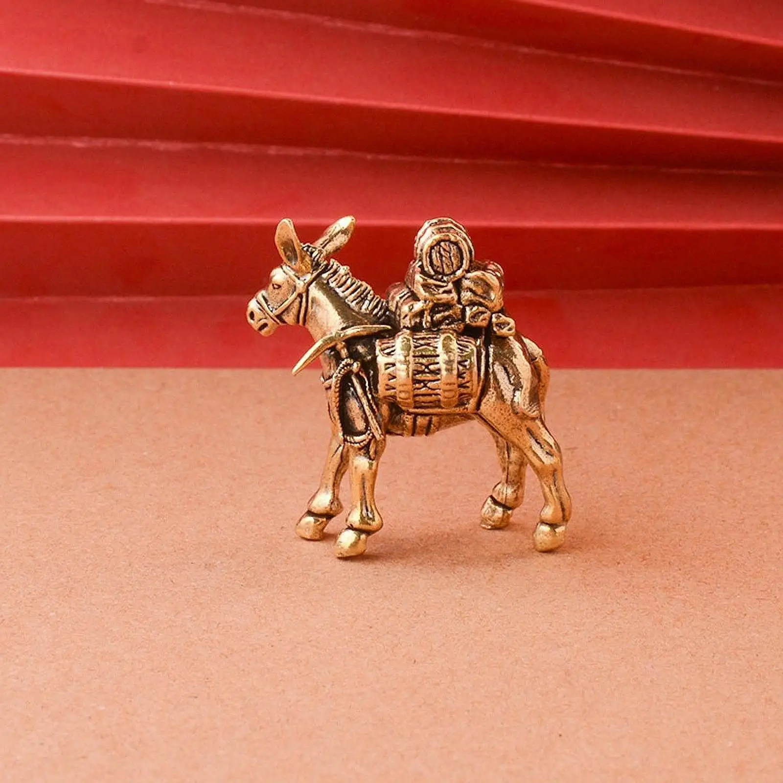Donkey รูปปั้นประติมากรรมสัตว์ตกแต่งบ้าน Tabletop เครื่องประดับเครื่องประดับ