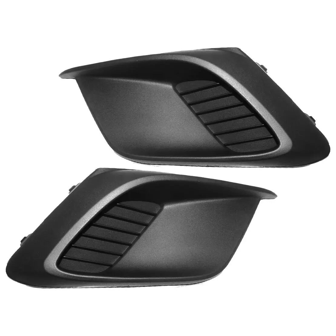

BHN150C21A BHN150C11A 1 пара переднего бампера, противотуманные фары, решетки, накладки без отверстия, подходят для Mazda 3 Axela 2014-2016, черный