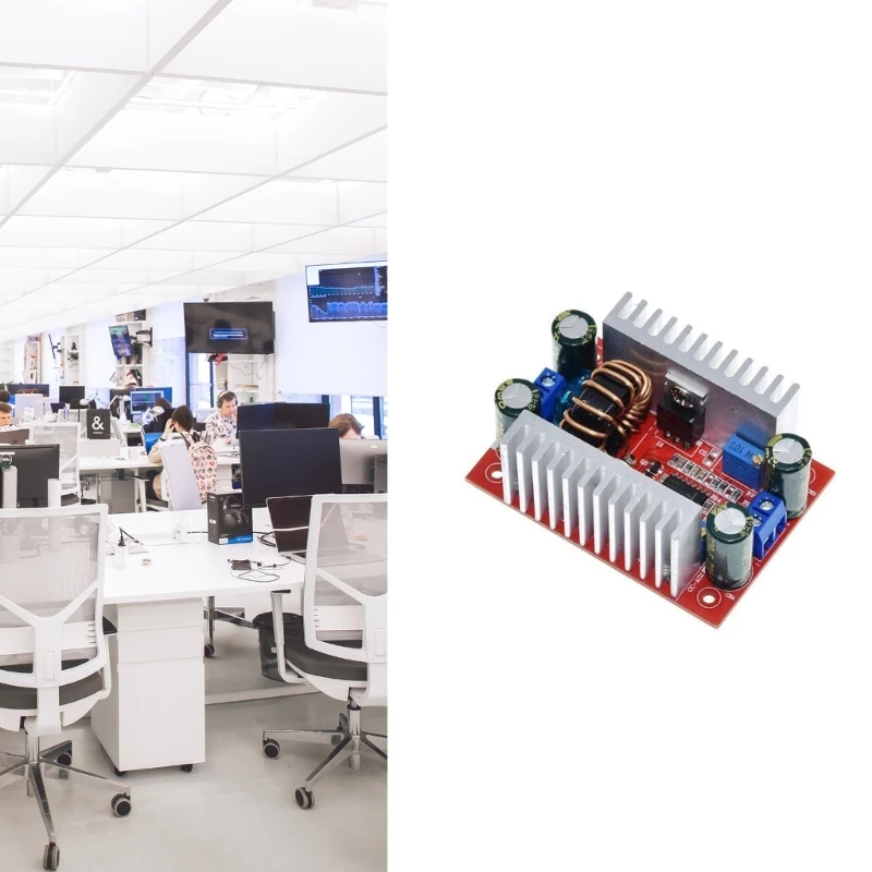 Geavanceerde DCStep Up Converter, 8,5-50V naar 10-60V Voedingsconverter voor Computerkantoren Toepassingen