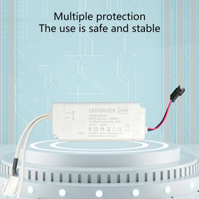 LED Dimmable Driver 12V 24W Peredupan LED Power Supply Constant Adapter 831F