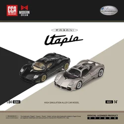 ModernDream + CCA Pagani Utopia Gold Black Diecast Model Car