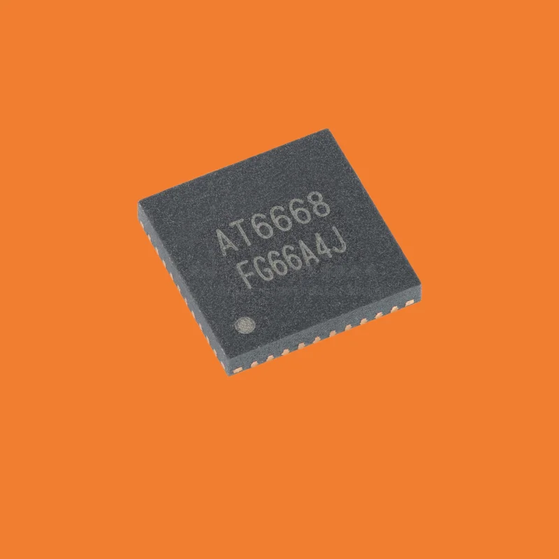 10pcs/original AT6668-6N74 QFN-40L high-performance GNSS satellite navigation positioning SOC single-chip