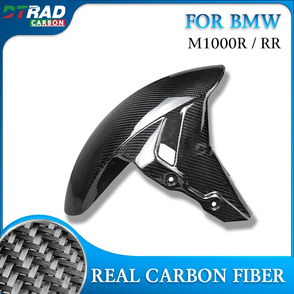 For BMW M1000 R RR M1000R 2023 M1000RR 2020 - 2023 M 1000RR Accessories Carbon Fiber Front Fender Mudguard Guard Fairing Kit