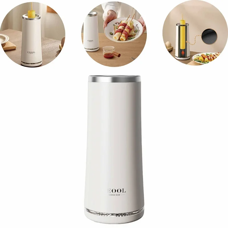

220V Auto Rising Egg Roll Machine Breakfast Machine Egg Steamer Electric Cooking Tool Egg Cup Omelette Portable Sausage Machine