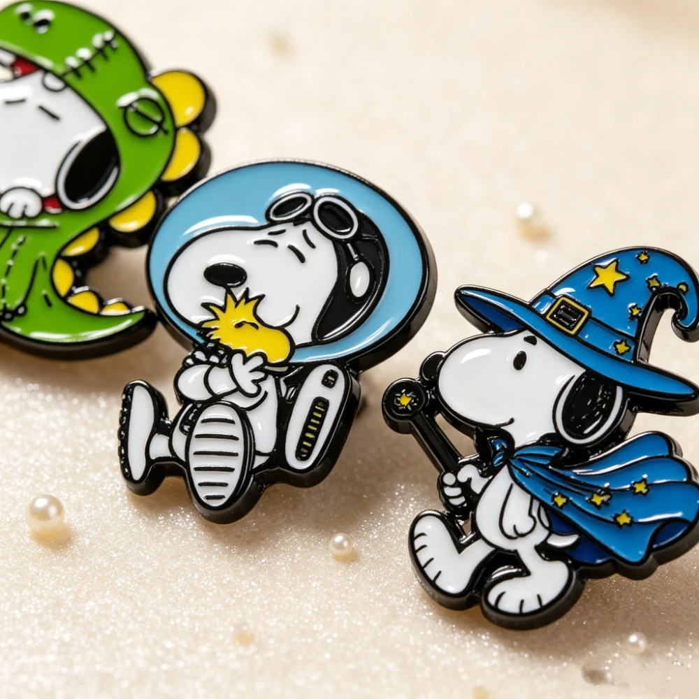 7-teiliges Set mit niedlichen Cartoon-Emaille-Anstecknadeln aus Zinklegierung, Ansteckbroschen und Abzeichen zur Dekoration von Rucksäcken, Hüten und Kleidung, Schmuck, Unisex-Geschenk für Freunde – Detail 5