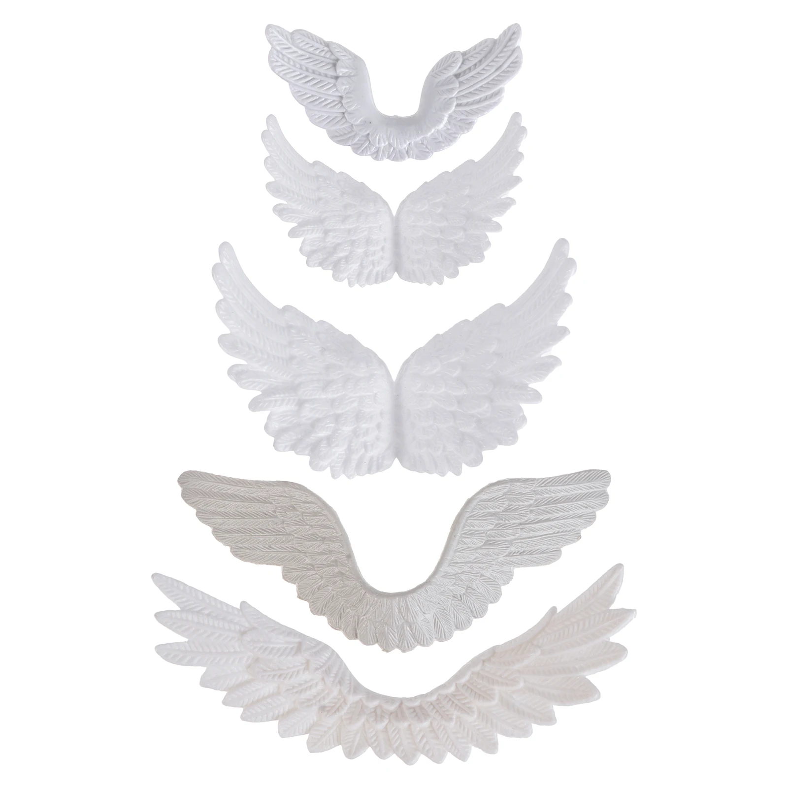 

5 Pcs Plastic Wings Decor Accessory for Sceptre Lolita Craft DIY Wing Decor H Easy Install Durable Material