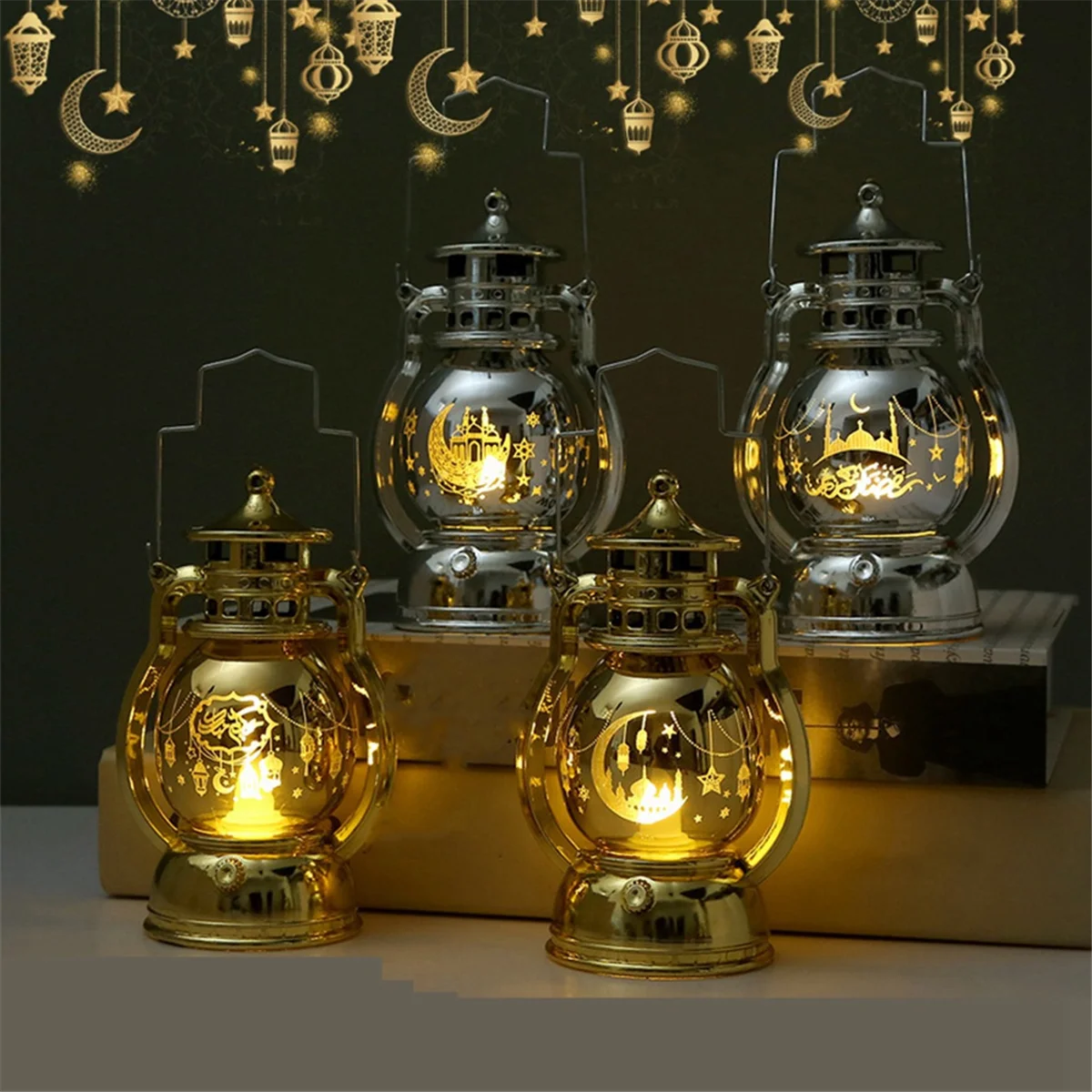 Ramadan LED Lantern, Eid Decoration for Home D