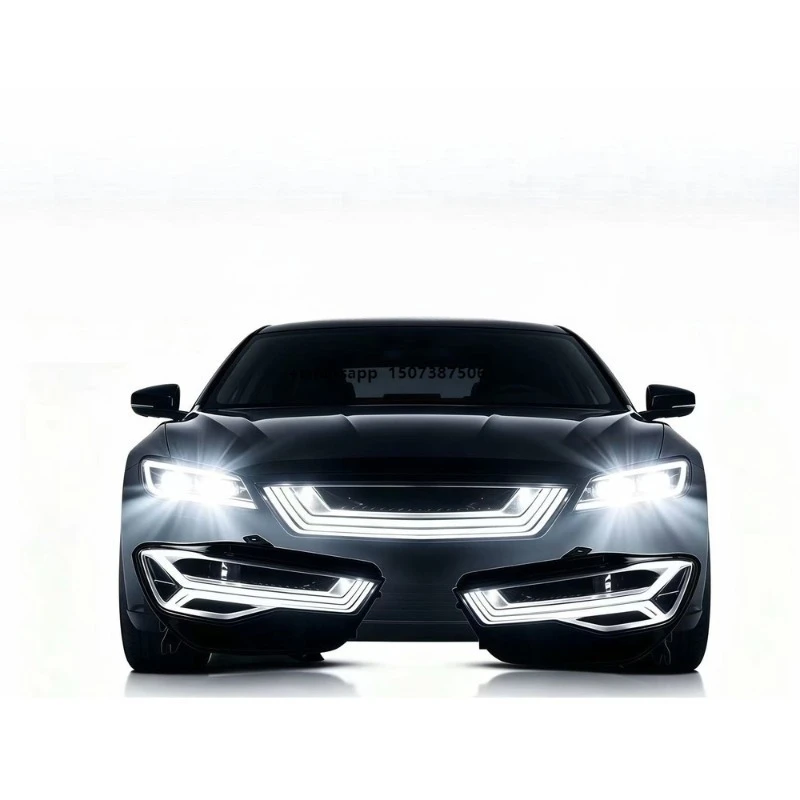 

For A6 C7 Model 2012-2018 Headlight Projector Lens Dynamic Signal Head Lamp LED Headlights Drl Automotive Accessory