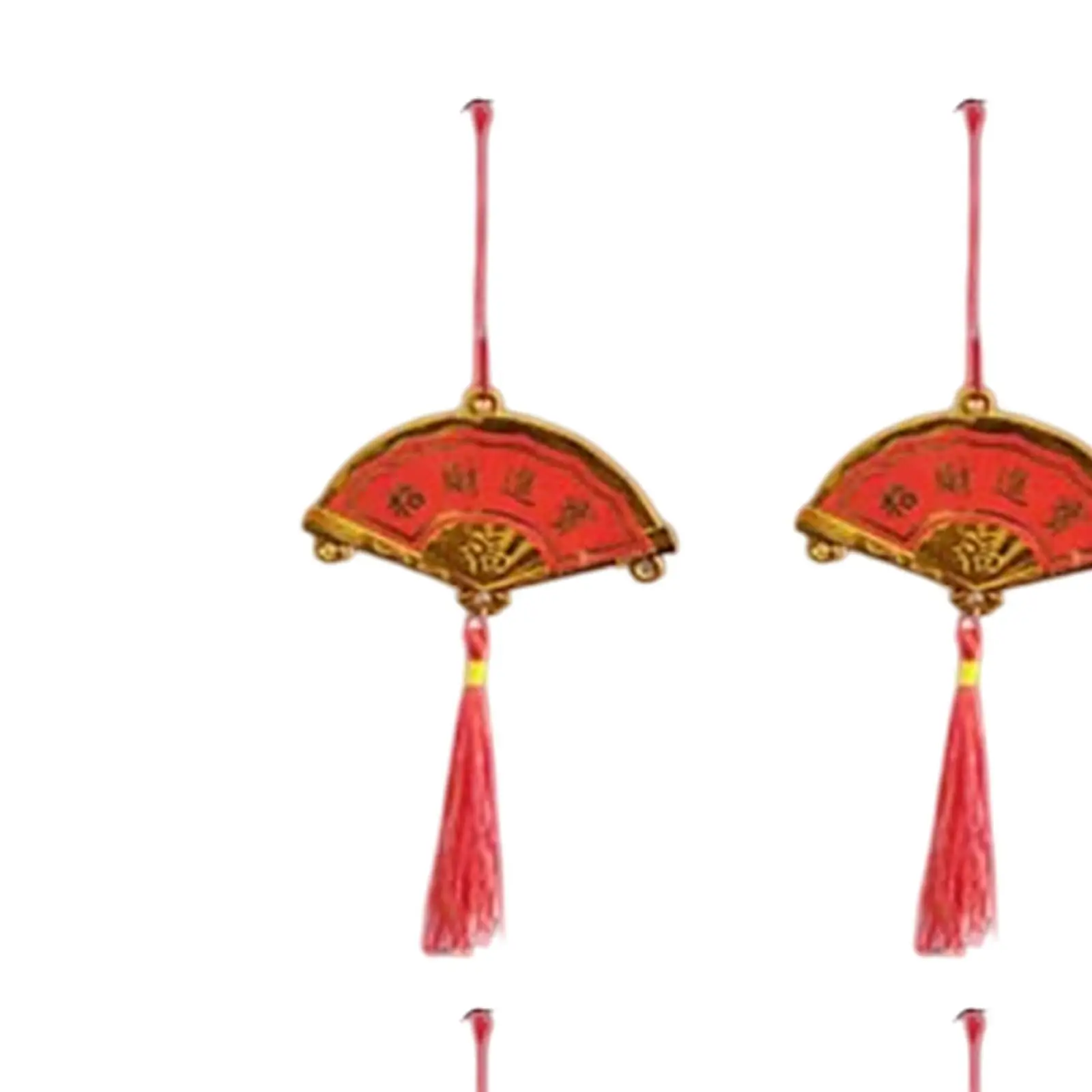 6Pcs Chinese New Year Hanging Decorations Home Decor New Year Pendants for Tree Housewarming Living Room Office Celebration