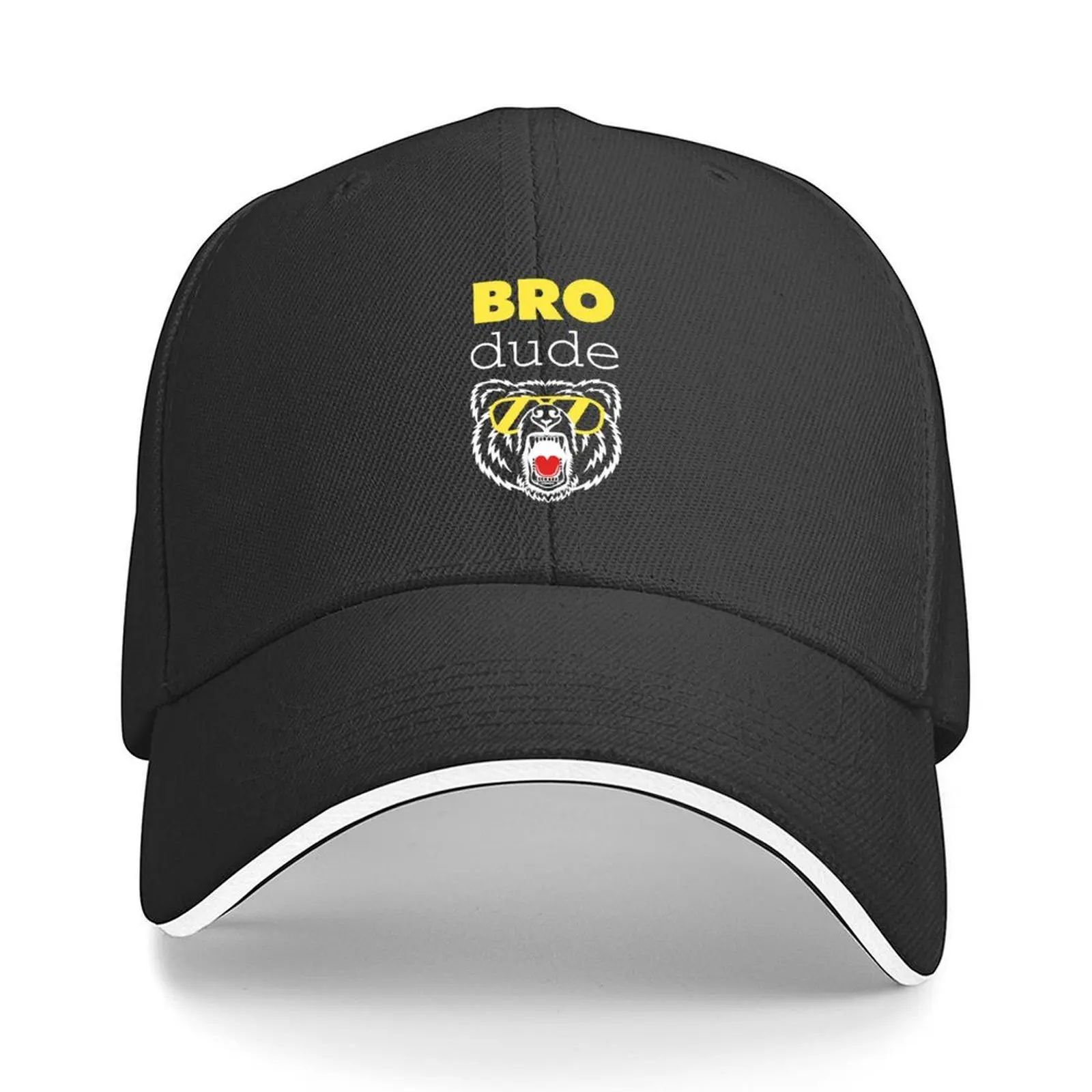 

Bro Dude High Energy Frat Party Animal Jock Jam De Baseball Cap Golf Wear funny hat cute Unique hats Women's 2025 Men's