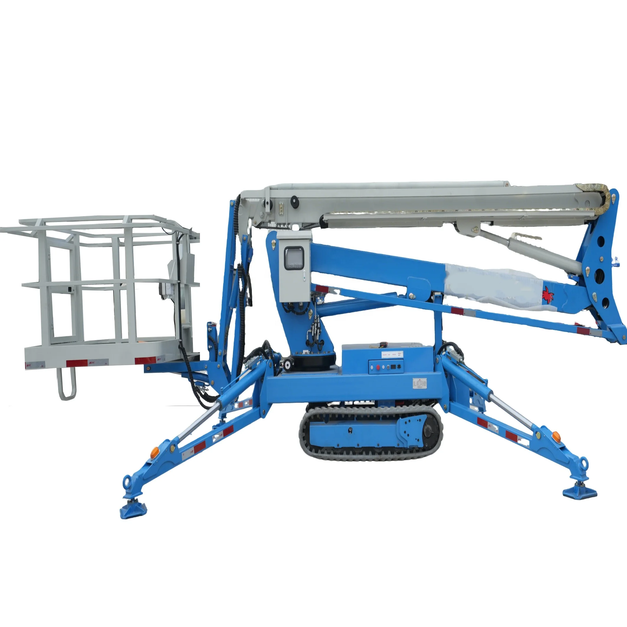 YG Customized Movable Electric Crawler Articulatinig Boom Lift Aerial For Agriculture And Construction