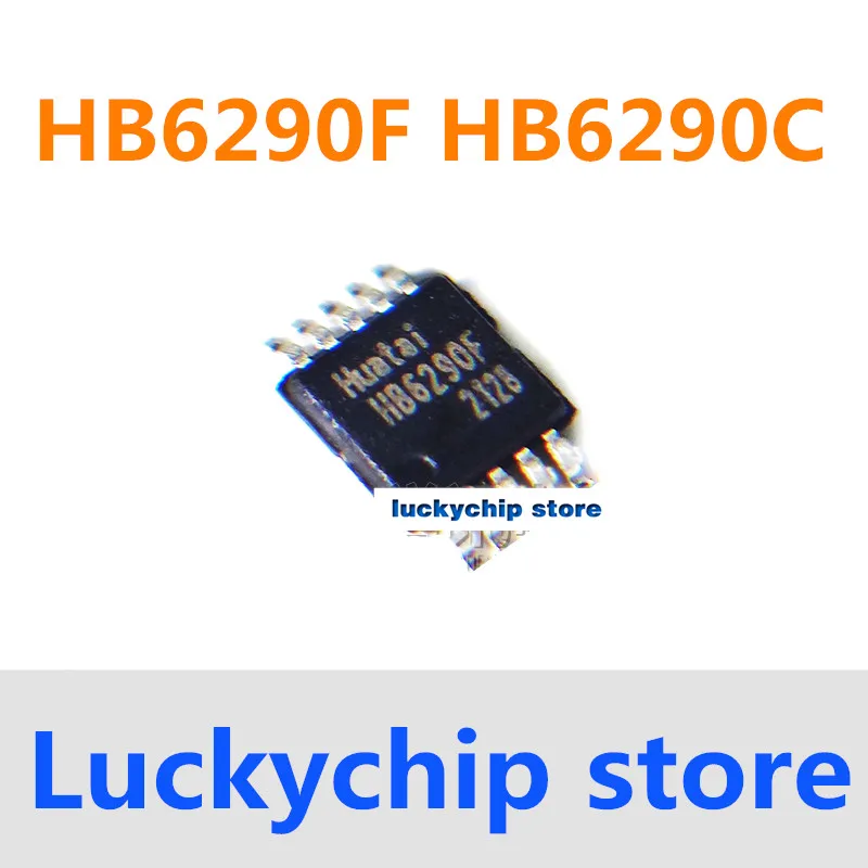 New HB6290F HB6290C/MSOP10/2-4 switch type lithium/lead acid battery charge management chip IC