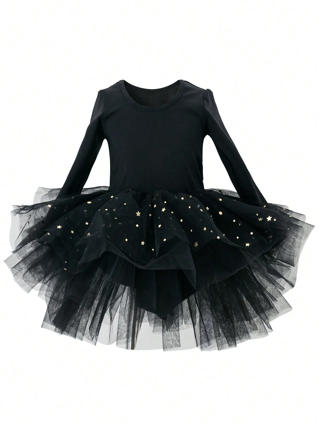 verao-e-outono-nova-menina-de-manga-comprida-cor-solida-malha-ballet-saia-palco-desempenho-ballet-saia