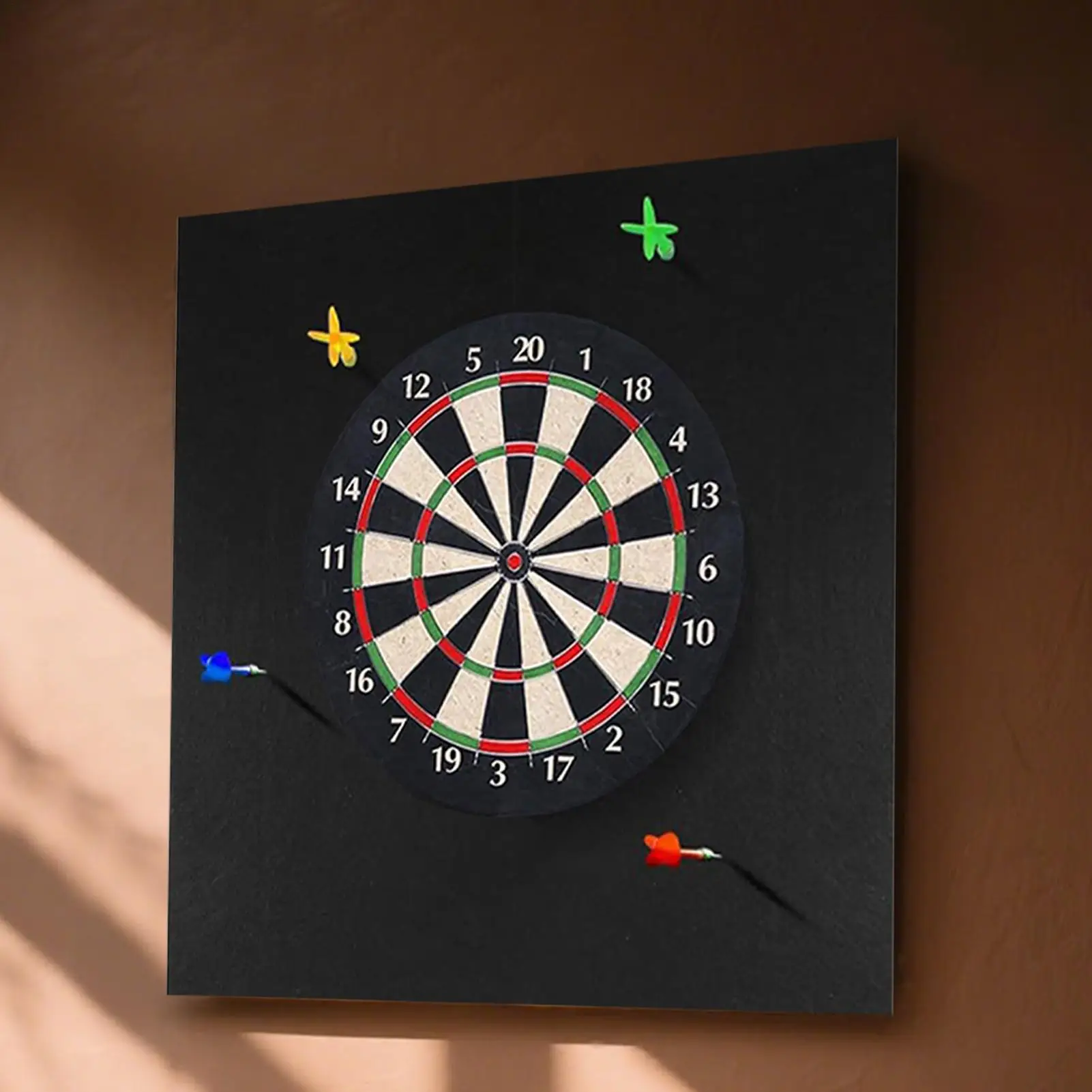 

Dart Board Wall Protector Dart Wall Protecting Removable Black Mat Protection Professional Grade For Adult Game Room Garage Home