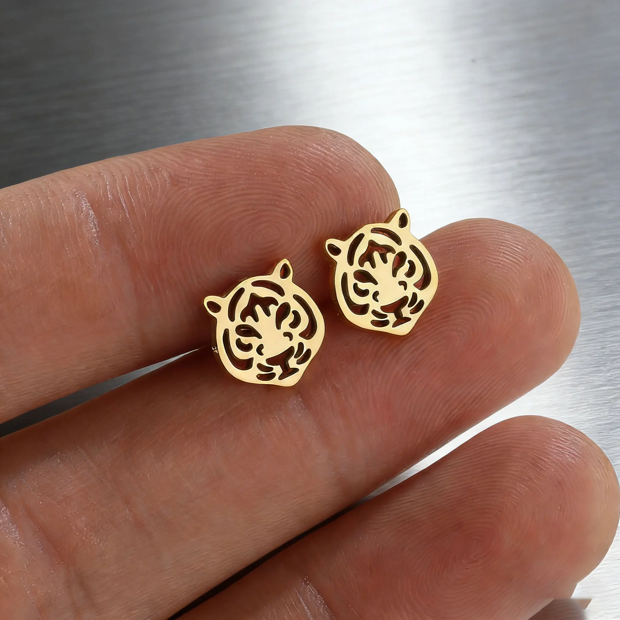 Men Women Tiger Hea…