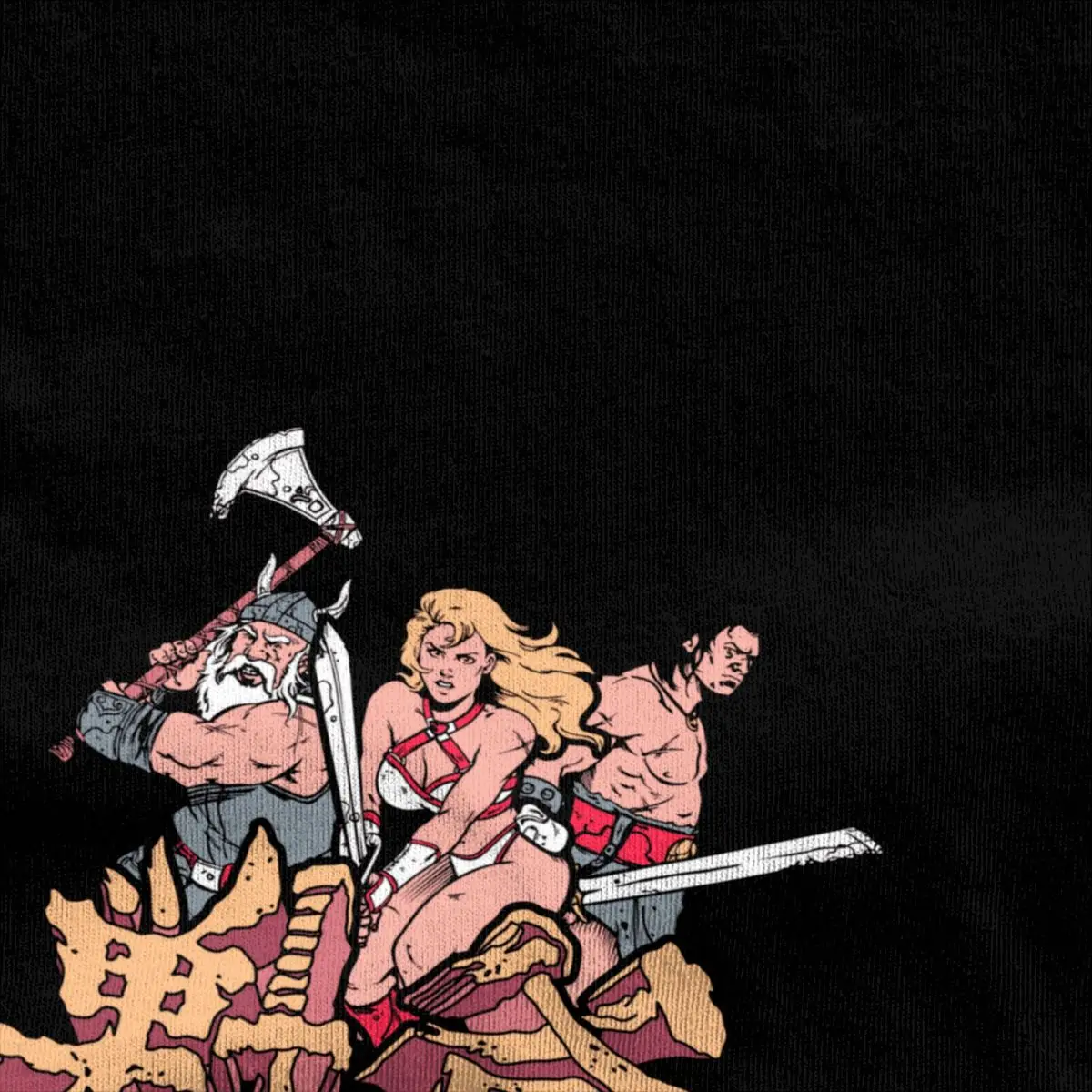 Golden Axe Arcade Video Game T Shirt  Summer Men Women Funny Vintage 100% Cotton T Shirt O-Neck Short Sleeve Large Size T shirt