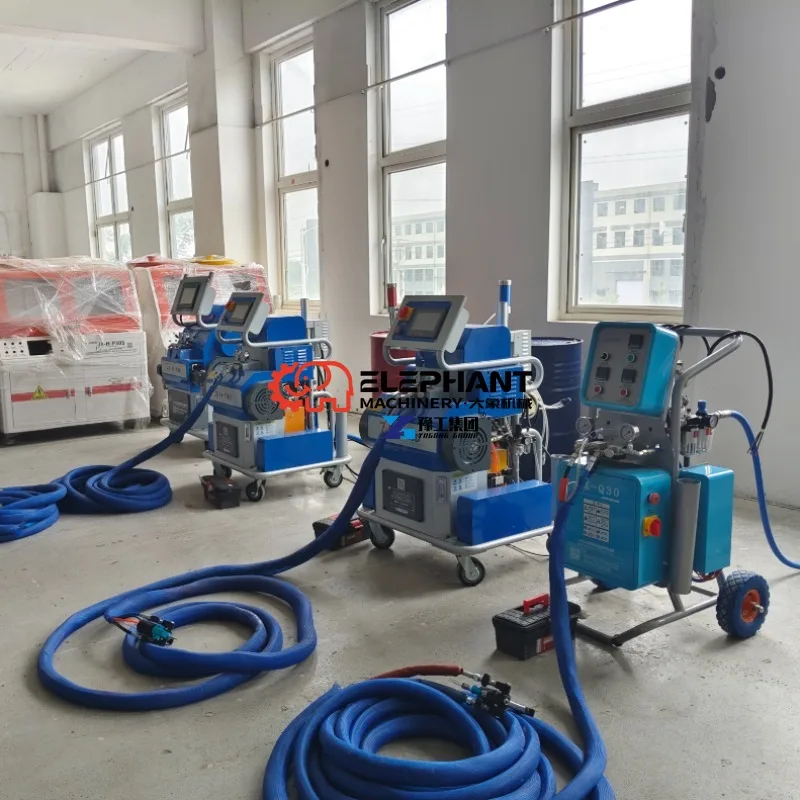High Pressure Hydraulic Polyurea PU Spray Foam Machine Portable Polyurethane Sprayer for Roof Insulation Waterproof Coating