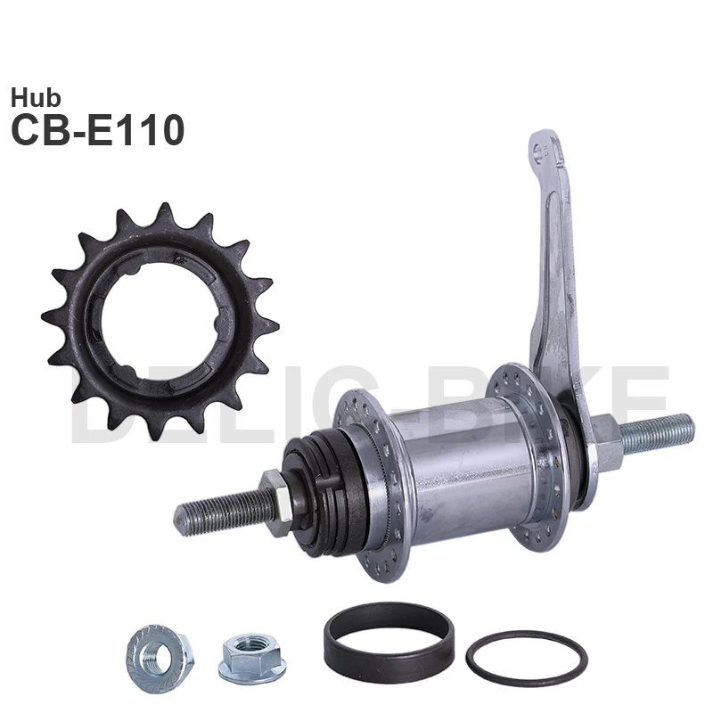 

Оригинальные детали SHIMANO, Встроенная подставка для заднего тормоза, передняя Звездочка 16T