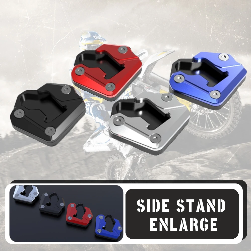 Kickstand Foot Side Stand Enlarge Extension Support Plate Pad For Suzuki G S X R1300 1300RR Hayabusa G-S-X-R 2021 2022 2023 2024