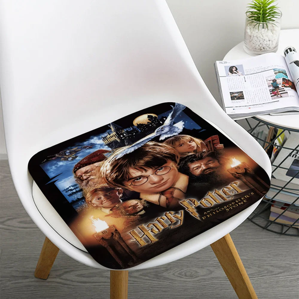 H-Harries Movie P-Potters Nordic Printing Stool Pad Patio Home Kitchen Office Chair Seat Cushion Pads Sofa Seat 40x40cm Cushions