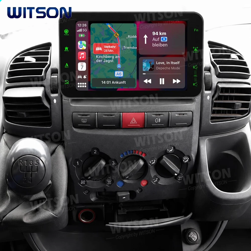 9' Screen OEM Style Without DVD Deck For Fiat Ducato 2002-2006 Citroen Jumper Peugeot Boxer 2002-2006 Stereo Android GPS CarPlay