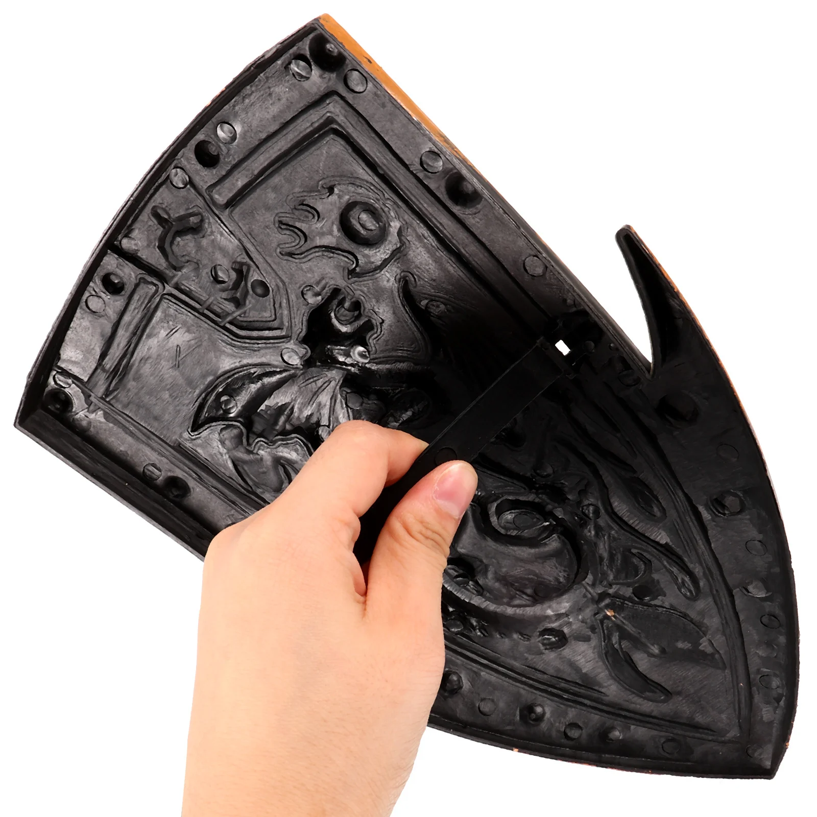 โล่เขามังกรสมจริง อุปกรณ์ประกอบคอสเพลย์ ทนทาน น้ำหนักเบา กะทัดรัด จับง่าย ดีไซน์เลียนแบบจริง สำหรับการแสดงบนเวที