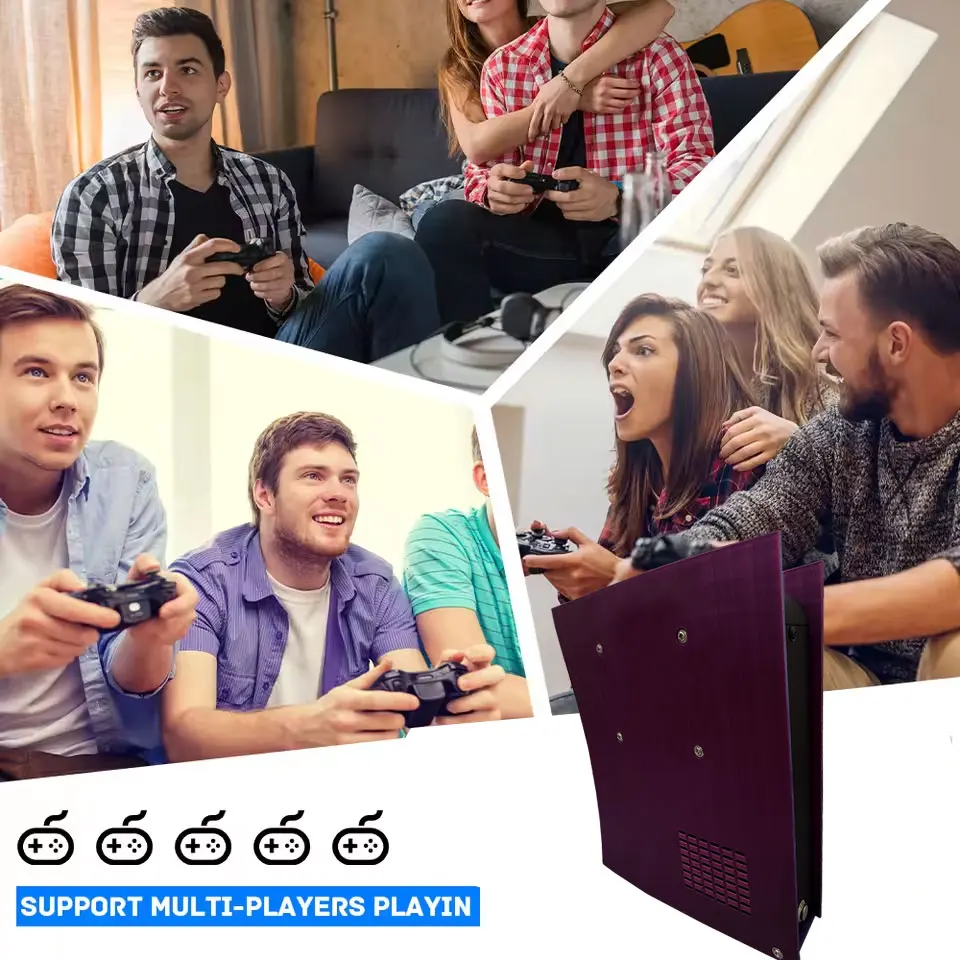 G11 60 + المحاكيات 500GB ريترو لعبة وحدة التحكم Batocera I3-3110M 70000 + ألعاب ل وي PS2 PSP GameCube N64 مقبض لاسلكي 4K HD TVBox