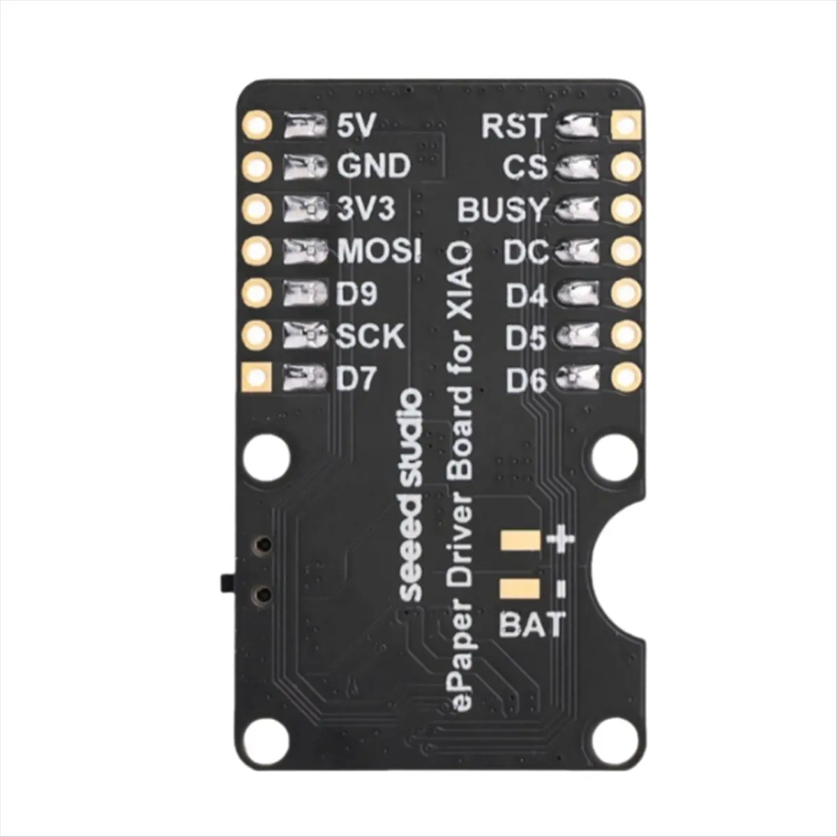 AAAE  EPaper Driver Board for XIAO 24-Pin FPC Connector, Built-in Charging IC,JST 2-Pin BAT Connector