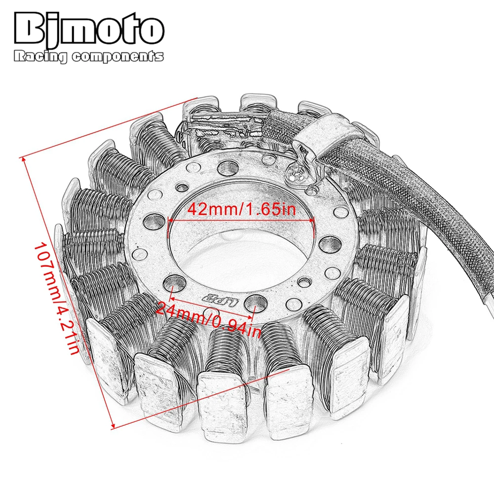 CBR1100XX 2001 Motor Stator Coil + Spanningsregelaar gelijkrichter Voor Honda CBR1100XX Blackbird 1999-2000 CBR 1100 XX Met Pakking