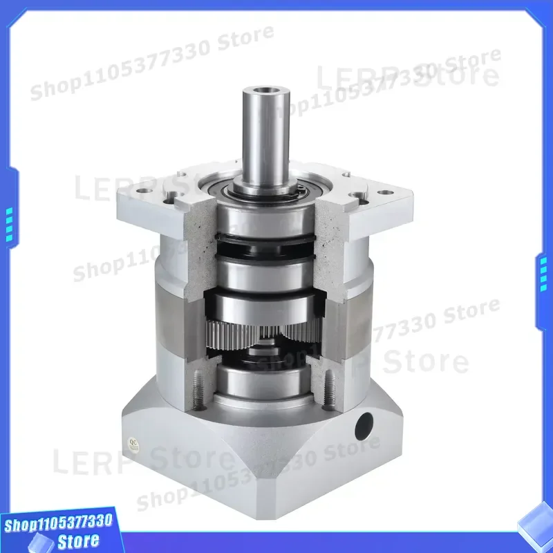 PLF90 Quadratischer Flansch-Planetengetriebe für Nema34 Servomotor Vorwärts-Rückwärts-Übertragung Hochpräzise Reduziereinheit Nema34