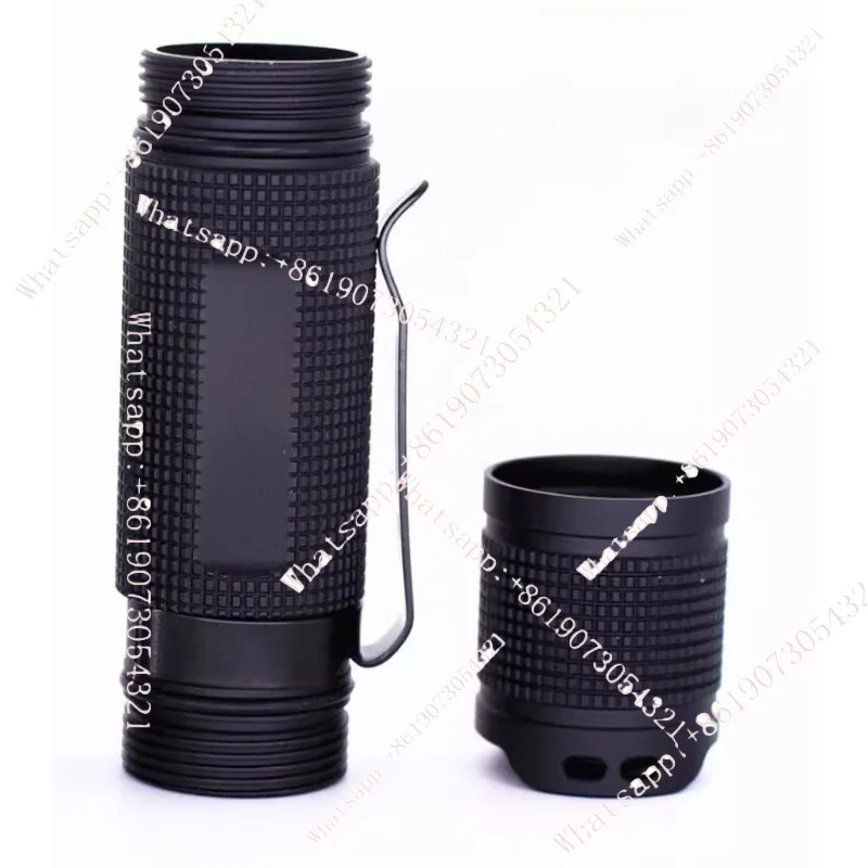 

LED 800 lumens night riding camping USB direct charging 18650 flashlight single flashlight without battery and charger