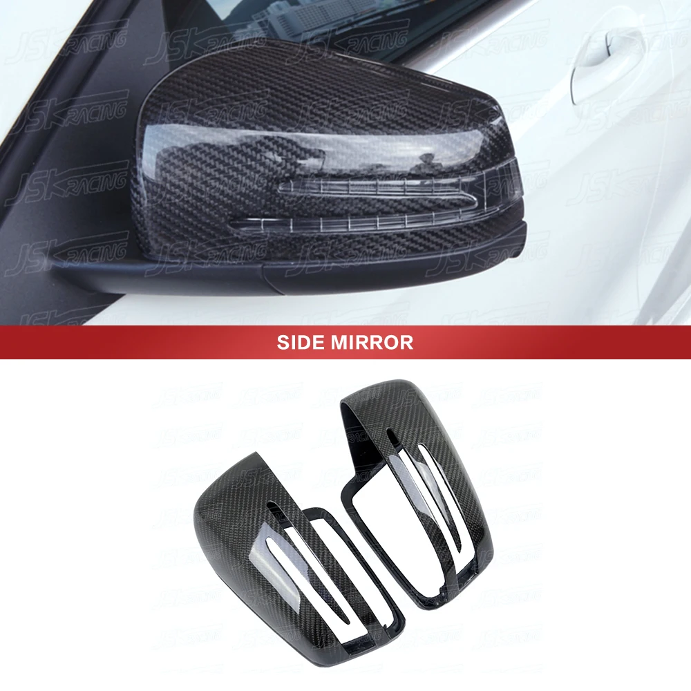 Abs+ Carbon Fiber Side Mirror For Mercedes Benz A-Class W176 A180 A200 A250 A260 Amg A45 2013-2016