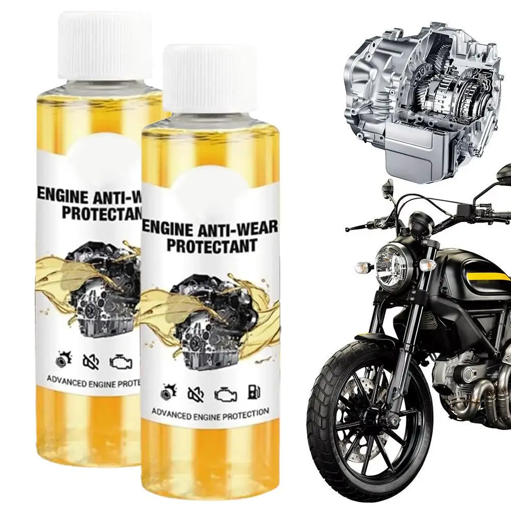 Car Engine Oil Engine Internal Cleaner Protective Motor Oil With Restore Additive Anti Wear Agent For Auto Accessories E6Q4