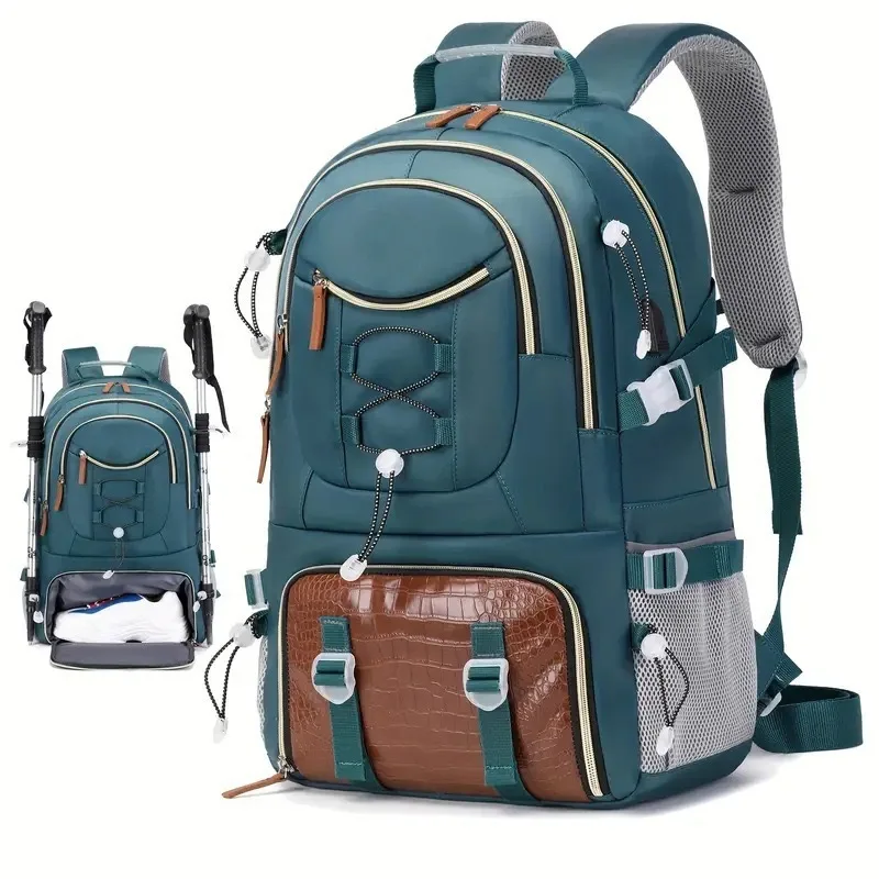 

Hiking Mountaineering Travel Backpack Sports Backpack Rock Climbing Breathable and Wearable Backpack Outdoor Leisure Bag