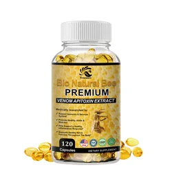 Greensure 60/120pcs Capsules Bee Venom Extract Capsules, Enhance Immunity, Antioxidant