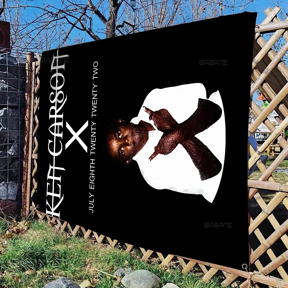 Ken Carson Rapper X Large Size Shop Art Promotion Advertising Booth Flag Hanging Banners