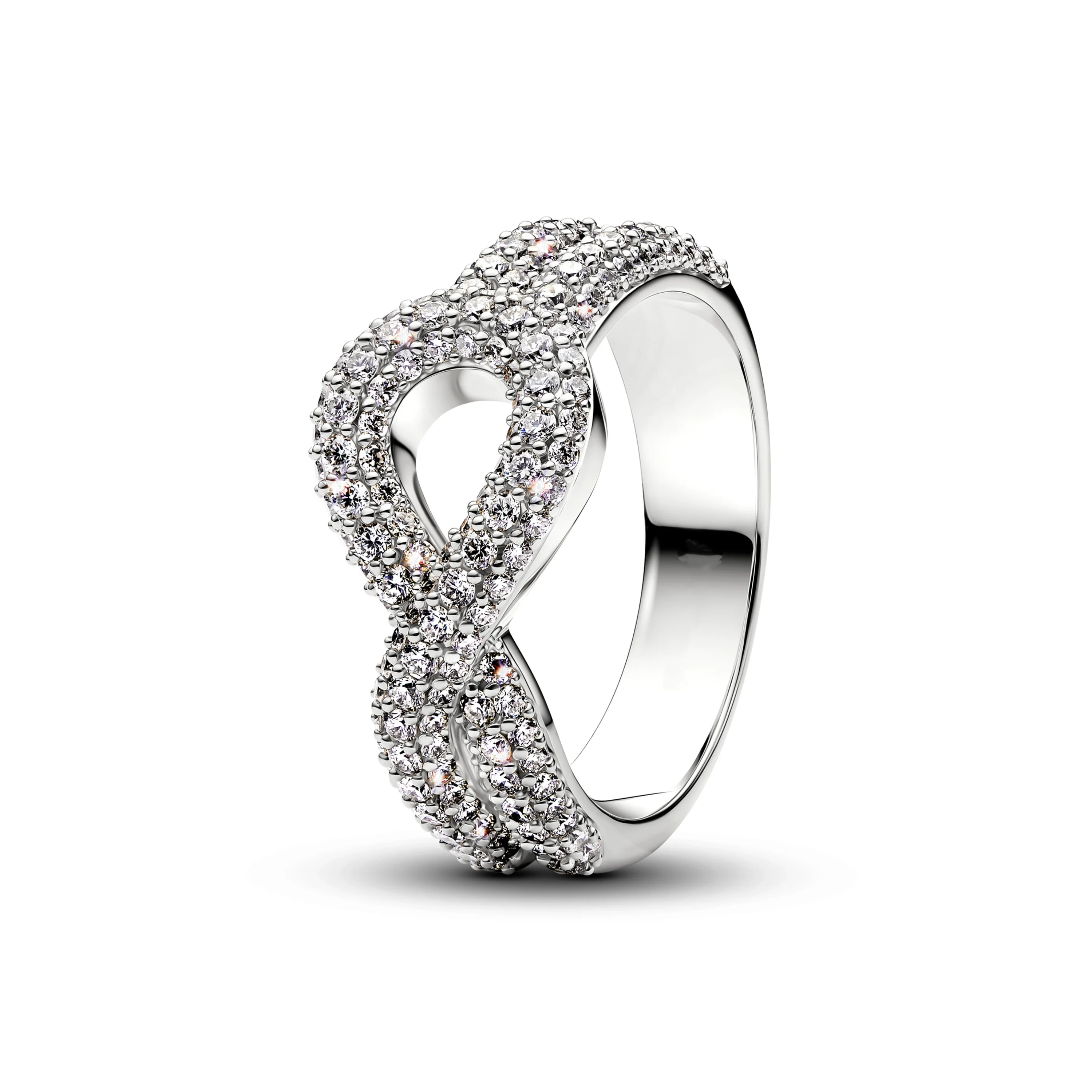 2025 جديد S925 الفضة الأميرة الساطع تاج الأبدية Bowknot ماجيك روز خواتم للنساء عشاء حفلة مجوهرات اكسسوارات هدية #3