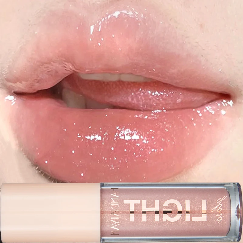 Spiegel Shimmer Lip Glazuur Hoge Hydraterende Nude Vloeibare Lippenstift Sexy Parel Lipgloss Glanzende Plumping Lippen Make-Up Cosmetisch