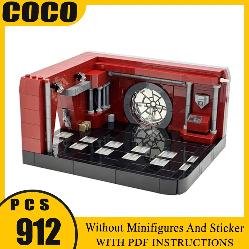 

Star Movie Series Moc Building Bricks Counterattack Main Control Center Model Technology Modular Blocks Construstion Toy Gifts