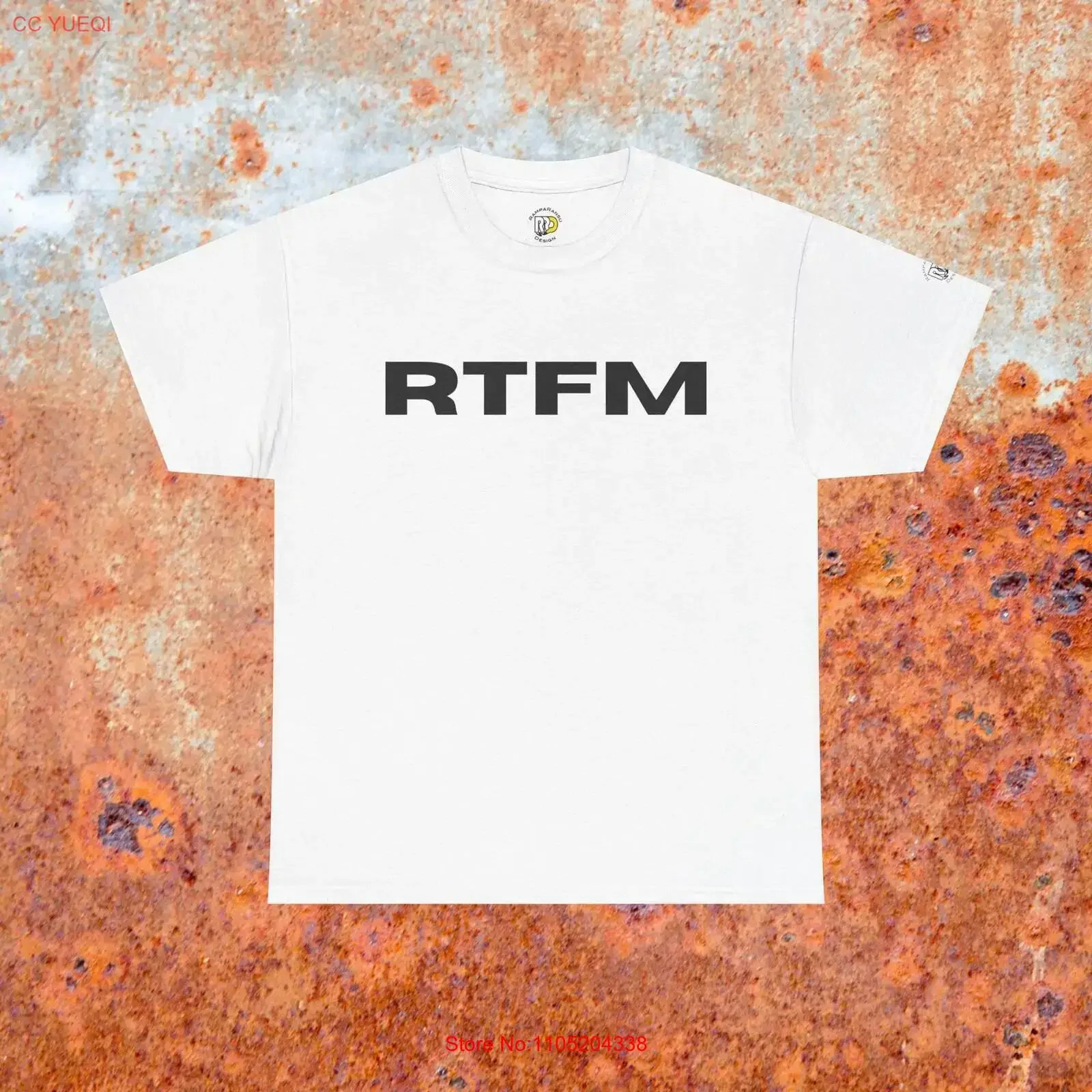 RTFM T Shirt Unix Community Programmer Computer Geek Lover IT Tech Clothing vintage Washed Breathable Soft designer clothes