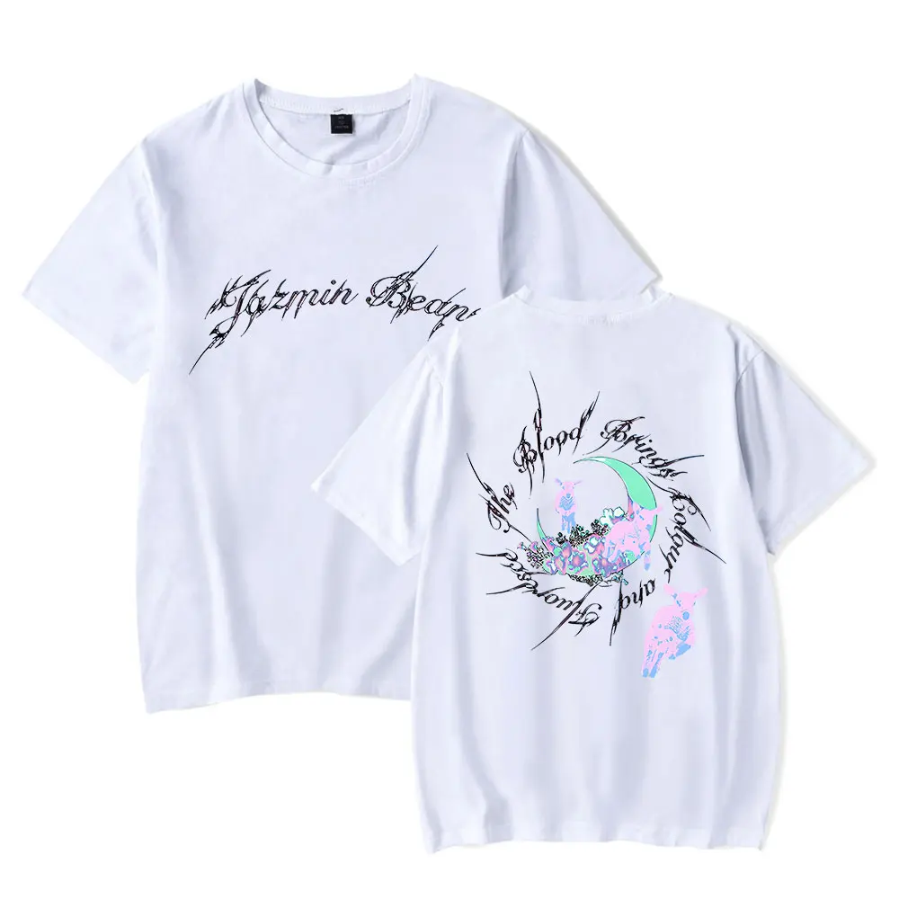 Jazmin Bean The Blood Brings Цветная и флуоресцентная футболка с короткими рукавами для женщин и мужчин, модная футболка с круглым вырезом, топы унисекс