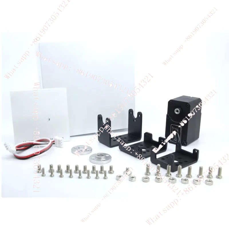 

12V all-metal 50KG torque 360 degrees can be continuously rotated dual axis STS3250