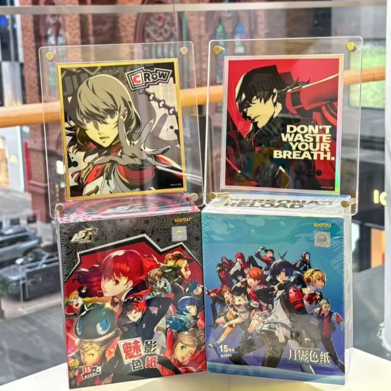 حقيقي KAYOU شخصية 5 الطبعة الملكية فانتوم ورقة ملونة إعادة تحميل القمر الظل P3 أنيمي نادر Sr Ur تحصيل بطاقة سلسلة هدية #3