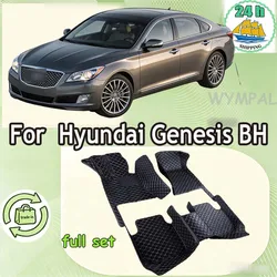 Customize Car Floor Mats for Hyundai Genesis BH 2008-2013 Years Interior Details Auto Accessories Carpet