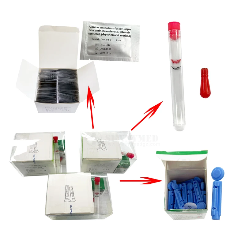 SY-B2000 POCT Dry Chemistry Analyzer With Liver Kidney Test Kits