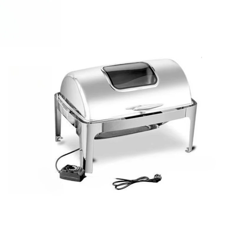 Stainless Steel Food Warmers Buffet Chafing Dish Round Set Buffet Server Food Warmer Luxury Chafing Dishes